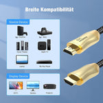 Cabo HDMI Versão 2.1 8K 60Hz para PS4, Projetor, Portátil, Set-Top Box, HD803 1m, HD803 1,5m, HD803 2m, HD803 3m, HD803 5m, HD803 10m, HD803 15m