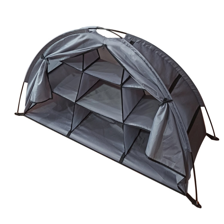 Armário Dobrável para Armazenamento de Calçado com 9 Compartimentos para Camping, Viagem, RV, Organizador de Roupas