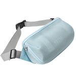 Bolsa Mensageiro Universal para Coluna Bluetooth Bolsa de Peito Mala para JBL Flip Series/UE BOOM 3/Beats Pill Etc, Azul, Preto