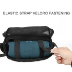Bolsa Mensageiro Universal para Coluna Bluetooth Bolsa de Peito Mala para JBL Flip Series/UE BOOM 3/Beats Pill Etc, Azul, Preto