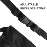 Bolsa Mensageiro Universal para Coluna Bluetooth Bolsa de Peito Mala para JBL Flip Series/UE BOOM 3/Beats Pill Etc, Azul, Preto