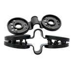 50pcs /Pacote Clipe para Rede de Sombreado Jardim Estufa Rede de Sombreado Fixador, Tipo Redondo