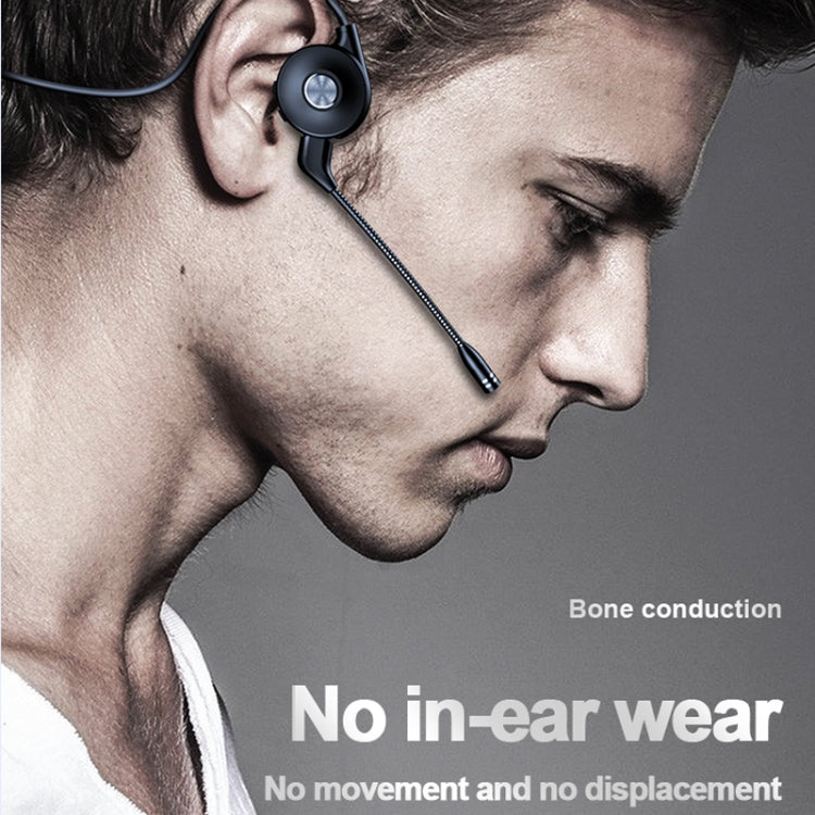 Auriculares Bluetooth de Condução Óssea Estéreo M1 para Corrida e Desporto com Microfone