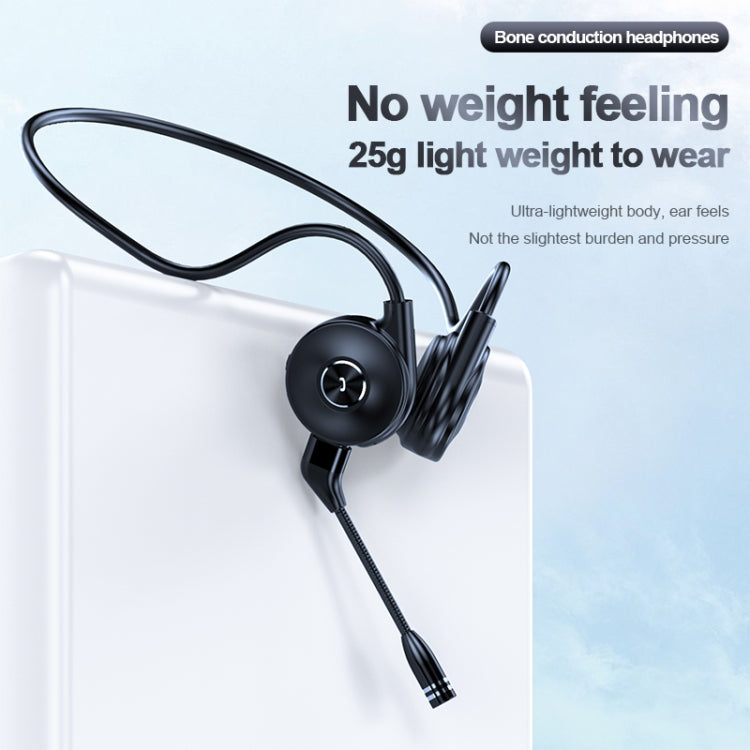 Auriculares Bluetooth de Condução Óssea Estéreo M1 para Corrida e Desporto com Microfone