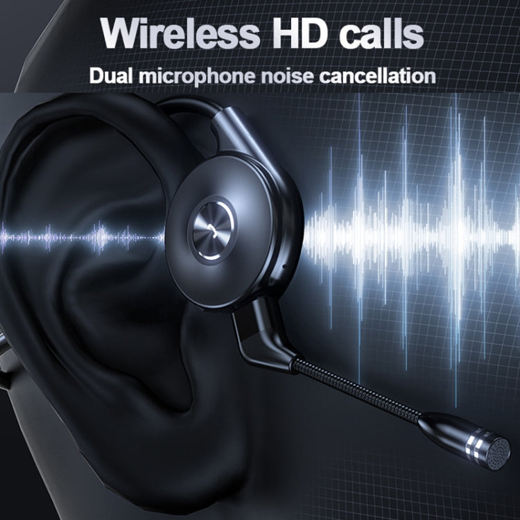 Auriculares Bluetooth de Condução Óssea Estéreo M1 para Corrida e Desporto com Microfone