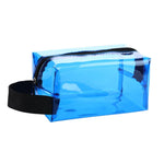 Bolsa de Cosmética Impermeável em PVC para Mala de Mão, Brilhante