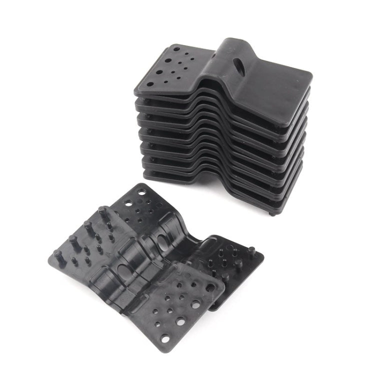 50pcs /Pacote Clipe de Rede de Sombreado Jardim Estufa Rede de Sombreado Fixador, Tipo Borboleta