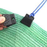 50pcs /Pacote Clipe de Rede de Sombreado Jardim Estufa Rede de Sombreado Fixador, Tipo Borboleta