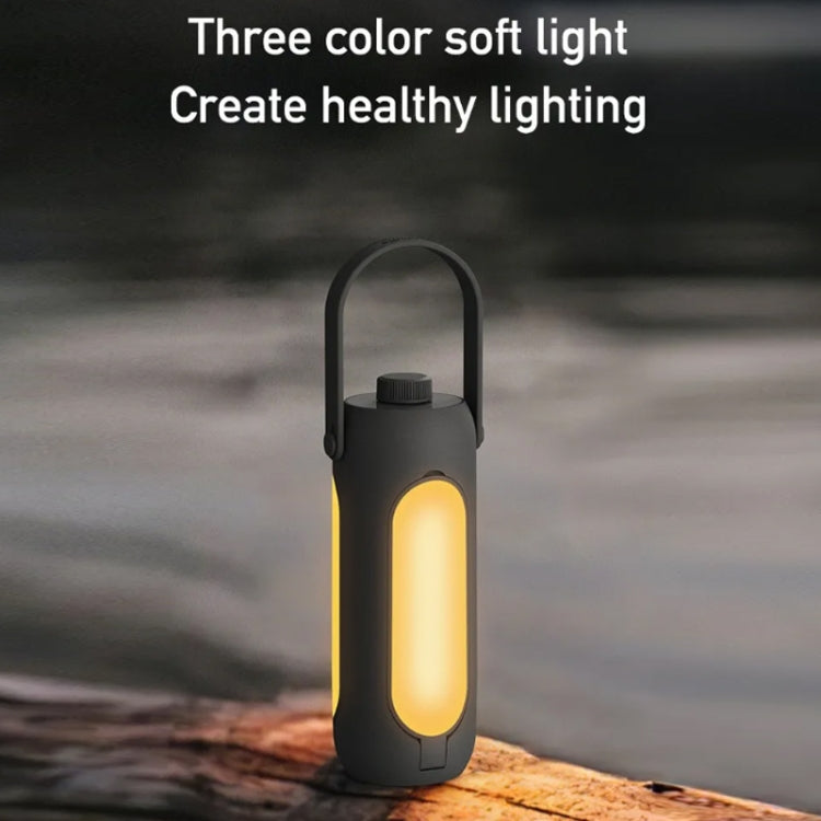 Luzes Suspensas para Camping Exterior, Iluminação para Tenda, Luzes de Ambiente, Cinzento, Branco