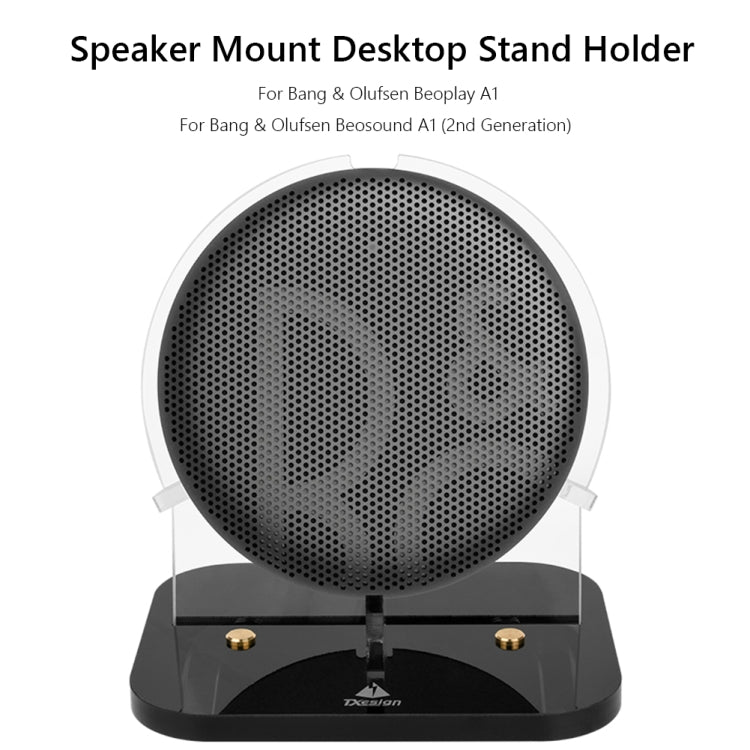 Suporte de Mesa Acrílico Para B&O Beoplay A1 / Beosound A1 2ª Geração, Para B&O Beoplay A1