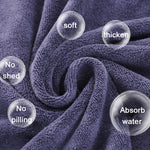 Toalha de Banho Grande Nano Espessada para Cabeleireiro e Salão de Beleza, Adultos, Toalha Macia e Absorvente, 25x25cm, 30x30cm, 30x60cm, 30x70cm, 35x75cm, 70x140cm