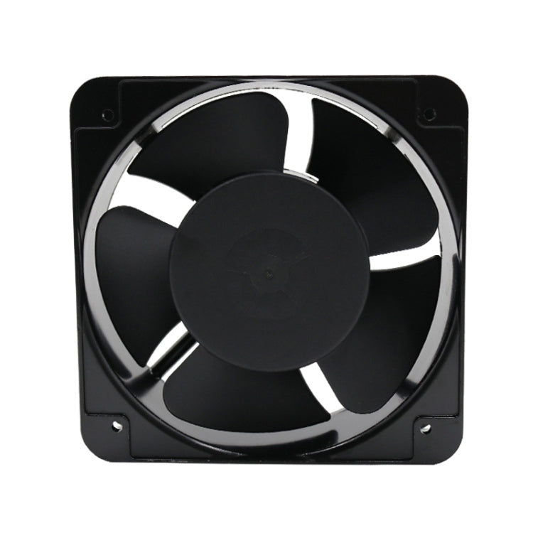 Eixo de Gabinete Elétrico com Chassis de Rolo 220V 38W 15cm, Ventoinha com Rolamento a Óleo, Ventoinha com Rolamento de Esferas Duplo