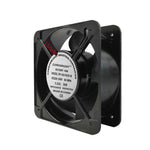 Eixo de Gabinete Elétrico com Chassis de Rolo 220V 38W 15cm, Ventoinha com Rolamento a Óleo, Ventoinha com Rolamento de Esferas Duplo