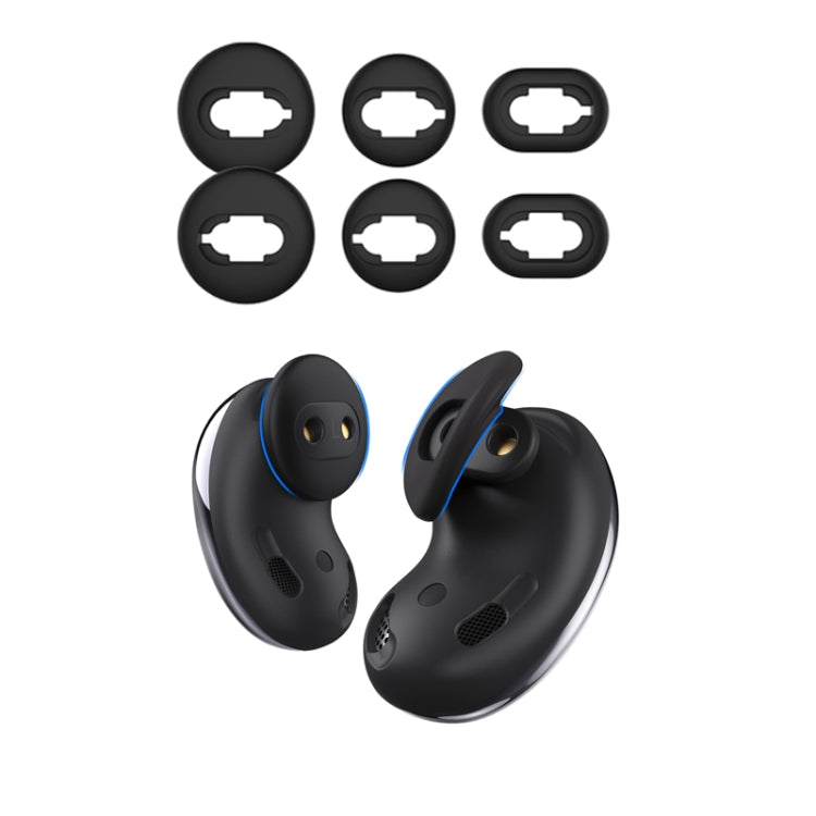 Para Samsung Galaxy Buds Live AhaStyle PT132 S+M+L Ponteira de Silicone para Auricular