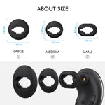 Para Samsung Galaxy Buds Live AhaStyle PT132 S+M+L Ponteira de Silicone para Auricular