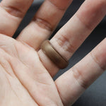 SH800-140 8mm Wide Curved Radian Step Silicone Ring, No.13, No.14