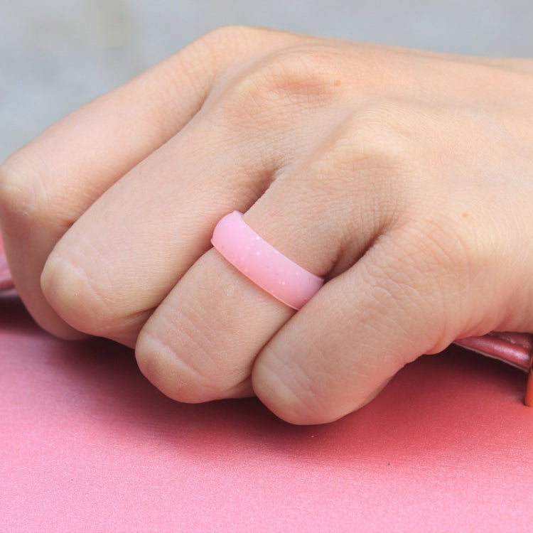 Anel de Silicone Brilhante para Casal SH100, Largura 5,7mm, Tamanhos nº 4, nº 5, nº 6, nº 7