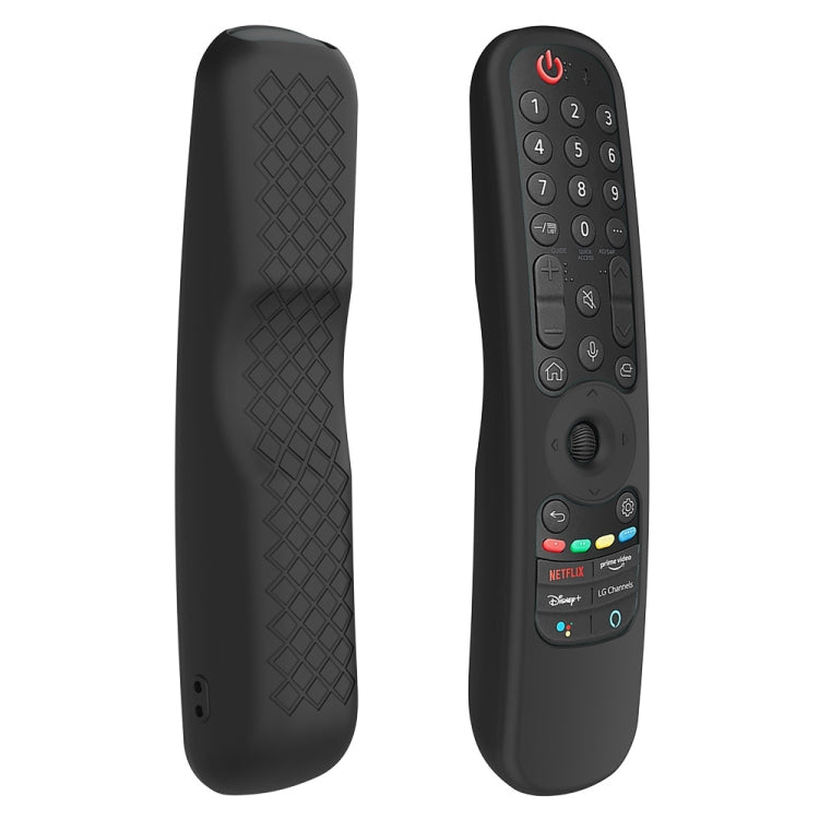 Capa de silicone para comando TV LG AN-MR21GC / AN-MR21N / AN-MR21GA, GS0020 preto, GS0020 branco, GS0020 azul luminoso, GS0020 verde luminoso