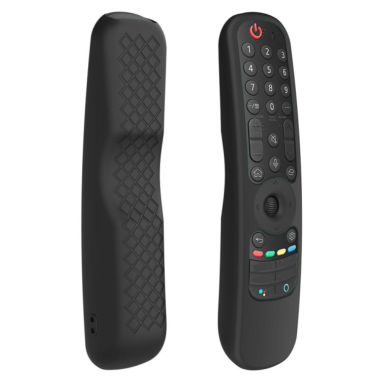 Capa de silicone para comando TV LG AN-MR21GC / AN-MR21N / AN-MR21GA, GS0020 preto, GS0020 branco, GS0020 azul luminoso, GS0020 verde luminoso