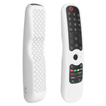 Capa de silicone para comando TV LG AN-MR21GC / AN-MR21N / AN-MR21GA, GS0020 preto, GS0020 branco, GS0020 azul luminoso, GS0020 verde luminoso