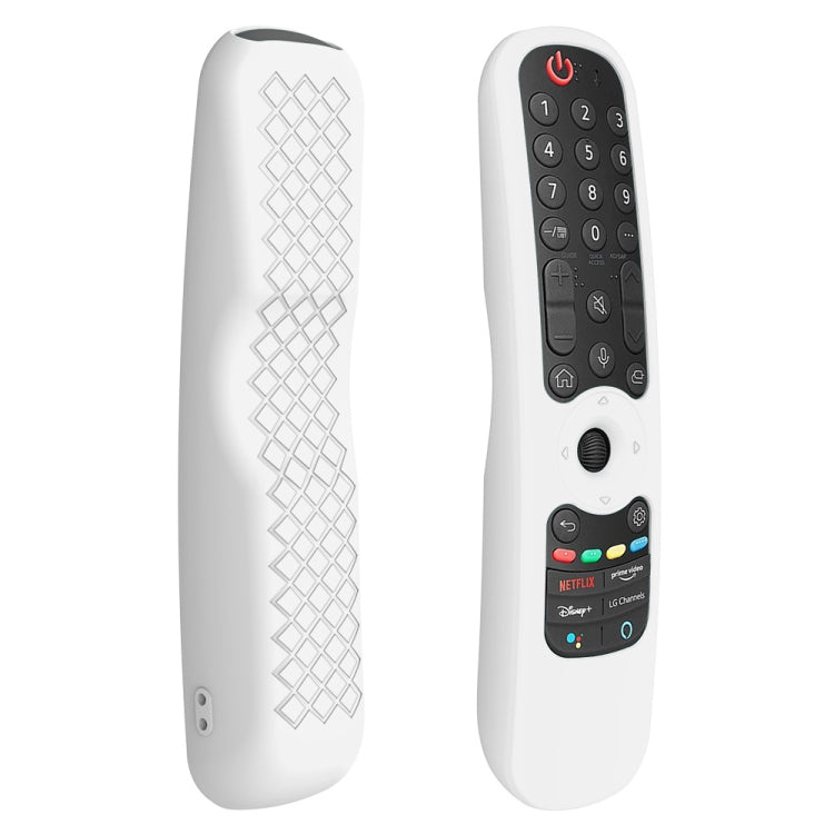 Capa de silicone para comando TV LG AN-MR21GC / AN-MR21N / AN-MR21GA, GS0020 preto, GS0020 branco, GS0020 azul luminoso, GS0020 verde luminoso