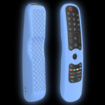 Capa de silicone para comando TV LG AN-MR21GC / AN-MR21N / AN-MR21GA, GS0020 preto, GS0020 branco, GS0020 azul luminoso, GS0020 verde luminoso