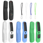 Capa de silicone para comando TV LG AN-MR21GC / AN-MR21N / AN-MR21GA, GS0020 preto, GS0020 branco, GS0020 azul luminoso, GS0020 verde luminoso