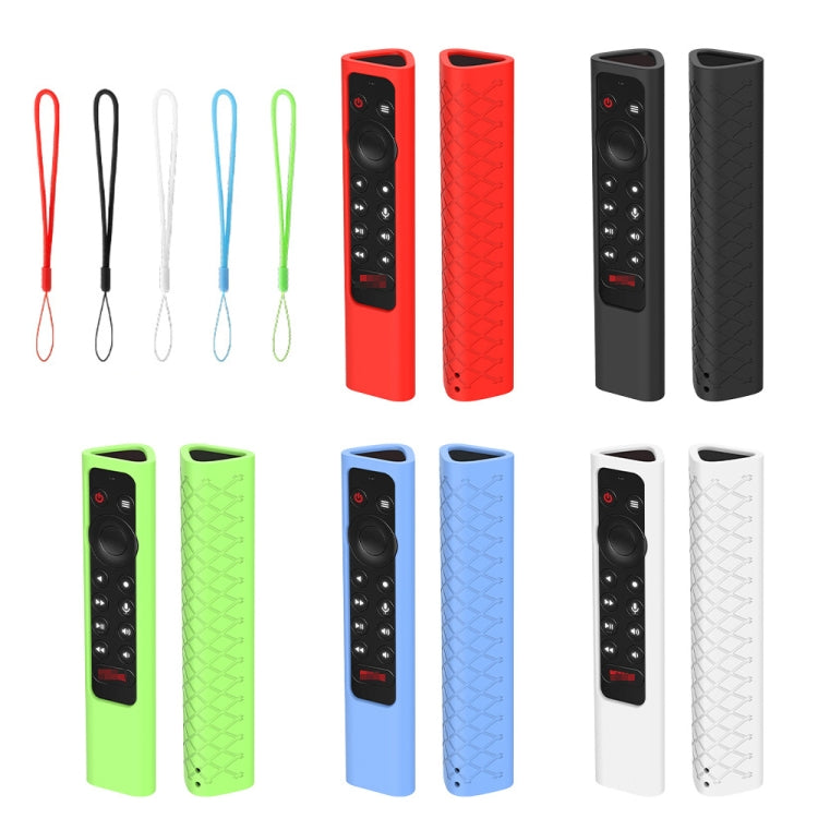 Capa de silicone para comando remoto NVIDIA Shield TV Pro 4K HDR com cordão, YK010 azul céu, YK010 preto, YK010 branco, YK010 vermelho, YK010 verde fluorescente