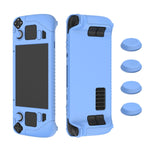 Capa Protetora de Silicone Macio para Comando de Jogo Steam Deck com 4 Tampas de Teclas, SD001 (Preto), SD001 (Vermelho), SD001 (Azul Luminoso), SD001 (Verde Luminoso)