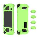 Capa Protetora de Silicone Macio para Comando de Jogo Steam Deck com 4 Tampas de Teclas, SD001 (Preto), SD001 (Vermelho), SD001 (Azul Luminoso), SD001 (Verde Luminoso)