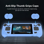 Capa Protetora de Silicone Macio para Comando de Jogo Steam Deck com 4 Tampas de Teclas, SD001 (Preto), SD001 (Vermelho), SD001 (Azul Luminoso), SD001 (Verde Luminoso)