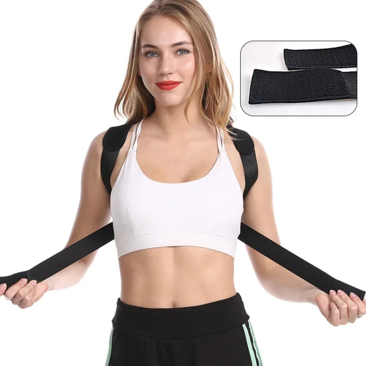 Corrector de Postura Ajustável para Costas com Barra de Suporte para Mulheres e Homens, MK-006