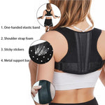 Corrector de Postura Ajustável para Costas com Barra de Suporte para Mulheres e Homens, MK-006