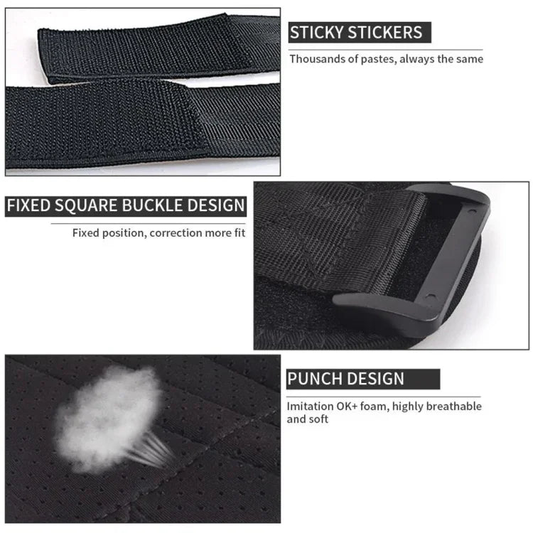 Corrector de Postura Ajustável para Costas com Barra de Suporte para Mulheres e Homens, MK-006