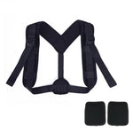 Corrector de Postura para Costas Ajustável para Melhorar Corcunda, Cinta para Mulheres e Homens, Normal, com Almofada para Ombros