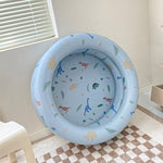 Piscina Redonda para Bebé Brinquedos de Água de Verão para Crianças Banheira Insuflável, Nº 90, Nº 120, Nº 150