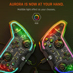 Comando de Jogo com Fio RGB para PC/Switch, BIGBIGWON C1 S