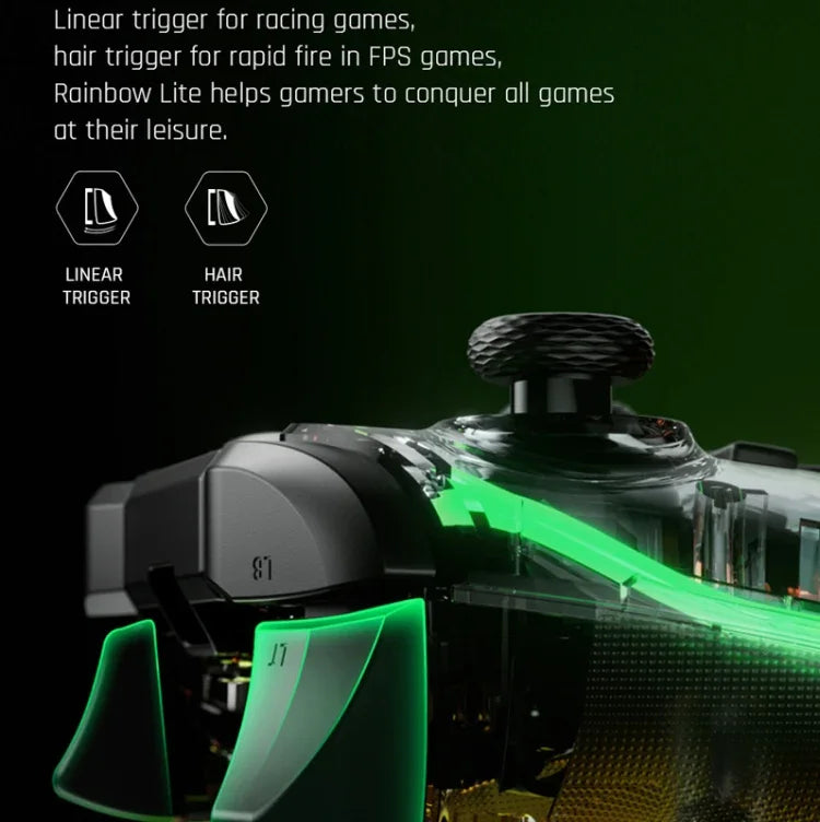 Comando de Jogo com Fio RGB para PC/Switch, BIGBIGWON C1 S