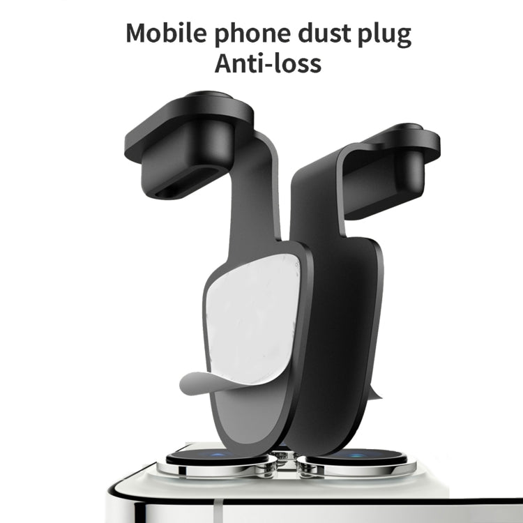 10 Unidades de Tampas de Silicone Anti-Pó para Porta de Carregamento de Telemóvel com Adesivo Posterior à Prova de Perdas, 8 Pinos, USB-C/Type-C