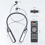 Auriculares Bluetooth 5.3 SN-537K com Cartão de Som Incorporado Receptor Sem Fios Auriculares Desportivos