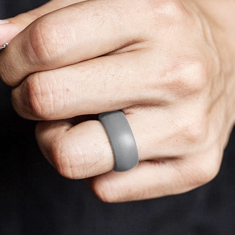 SiR013 Anel de Silicone Curvo para Desporto ao Ar Livre de 8,7mm, Nº11, Nº12, Nº13, Nº14