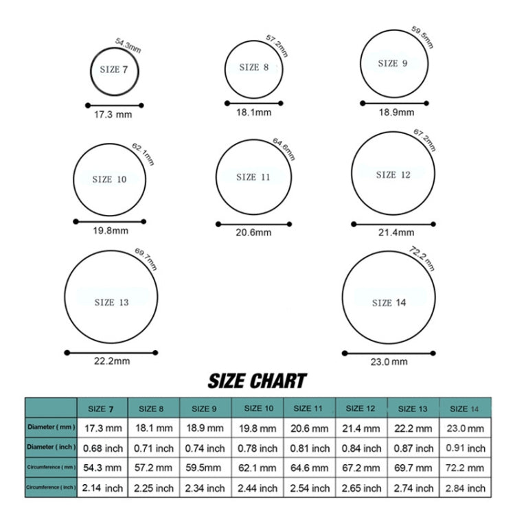 SiR013 Anel de Silicone Curvo para Desporto ao Ar Livre de 8,7mm, Nº11, Nº12, Nº13, Nº14