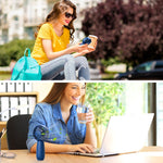 Ventoinha portátil USB com motor brushless, estilo: 1200mAh, 1500mAh
