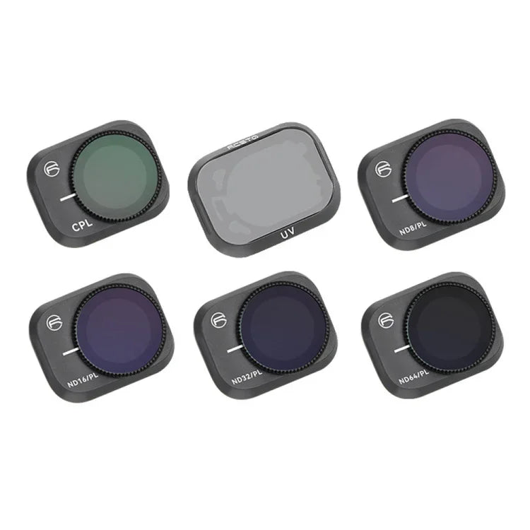 Filtros RCSTQ PL para DJI Mini 3 Pro, acessórios para drone, ND8/PL, ND16/PL, ND32/PL, ND64/PL, 4 em 1 ND/PL 8/16/32/64, 6 em 1 UV+CPL+ND/PL 8/16/32/64