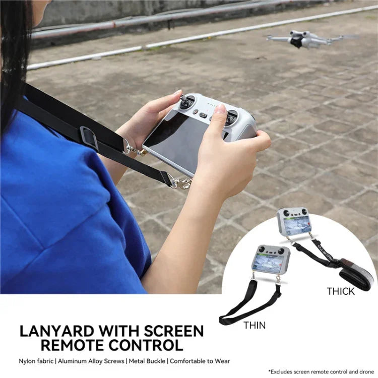 Cordão RCSTQ para comando inteligente DJI Mini 3 Pro RC, acessórios para drone, tipo fino