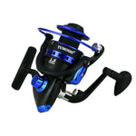 Carretel de Pesca Spinning com Bobina Metálica Forte Alta Velocidade para Pesca no Mar, YUMOSHI BK1000, YUMOSHI BK2000, YUMOSHI BK3000, YUMOSHI BK4000, YUMOSHI BK5000, YUMOSHI BK6000, YUMOSHI BK7000