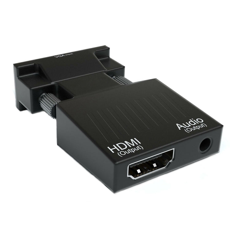 Adaptador HDMI para Projetor com Cabo de Áudio Conversor HD para Computador, HDMI para VGA, VGA para HDMI