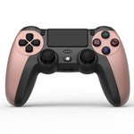KM048 For PS4 Bluetooth Wireless Gamepad Controller 4.0 With Light Bar, KM048 (Vitality Orange), KM048 (Rose Pink), KM048 (Lemon Yellow), KM048 (Mountain Blue), KM048 (Battle Gray), KM048 (Elegant Silver), KM048 (Elegant White), KM048 (Mint Green)