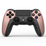 KM048 Comando Sem Fios Bluetooth 4.0 para PS4 com Barra de Luz, KM048 (Laranja Vitalidade), KM048 (Rosa), KM048 (Amarelo Limão), KM048 (Azul Montanha), KM048 (Cinza Batalha), KM048 (Prateado Elegante), KM048 (Branco Elegante), KM048 (Verde Menta)