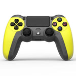 KM048 For PS4 Bluetooth Wireless Gamepad Controller 4.0 With Light Bar, KM048 (Vitality Orange), KM048 (Rose Pink), KM048 (Lemon Yellow), KM048 (Mountain Blue), KM048 (Battle Gray), KM048 (Elegant Silver), KM048 (Elegant White), KM048 (Mint Green)